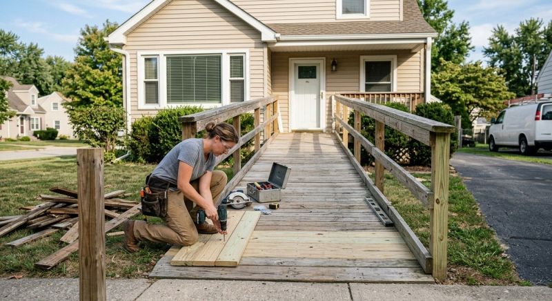 Handicap Ramp Repair in Denver, CO