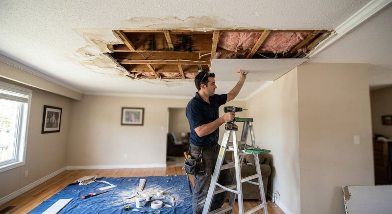 Attic Water Damage Repair in Littleton, CO