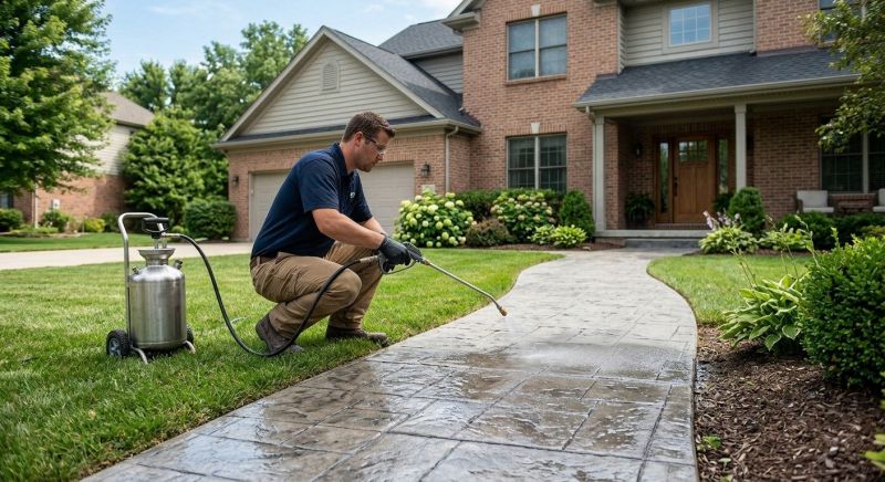 Concrete Walkway Sealing in Kitsap County, WA