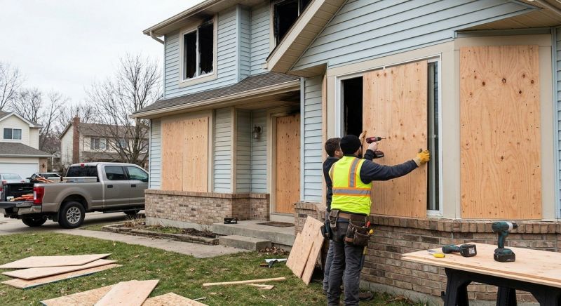Emergency Board Up Service in Olathe, KS