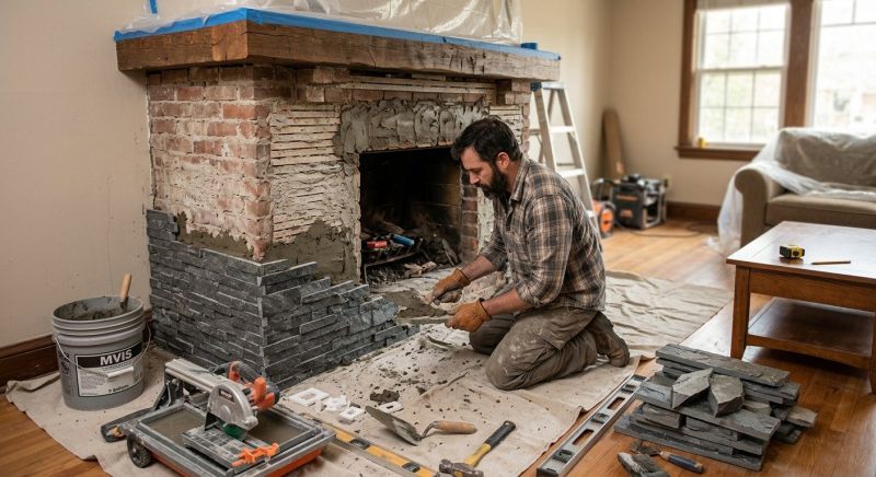 Fireplace Remodeling Service in Houston, TX