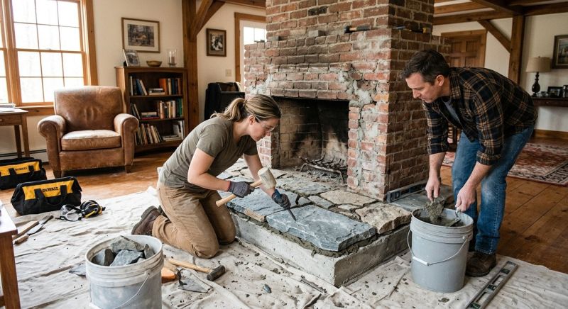 Hearth Installation in Alpharetta, GA
