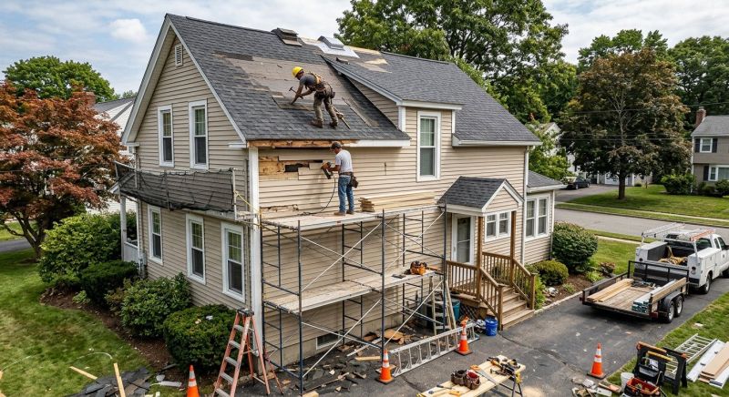 House Restoration in Conroe, TX