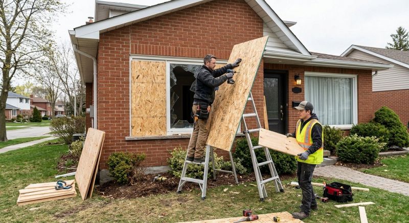 Window Boarding Service in Kansas City, KS